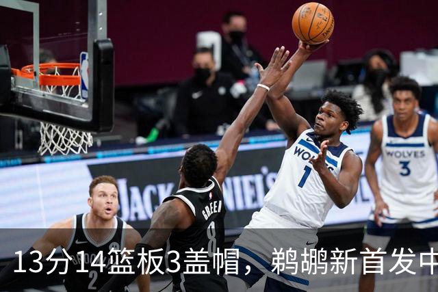13分14篮板3盖帽，鹈鹕新首发中锋首秀交出两双